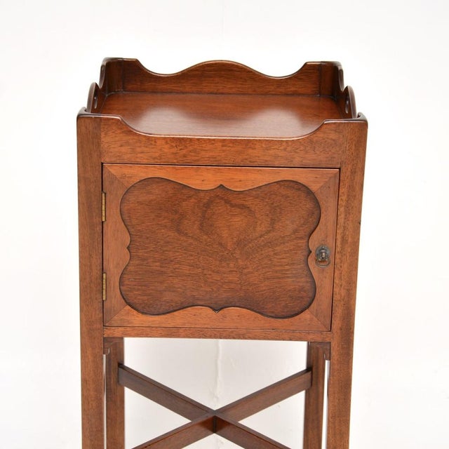 Vintage Georgian Cabinet on Legs, 1930 For Sale - Image 9 of 11