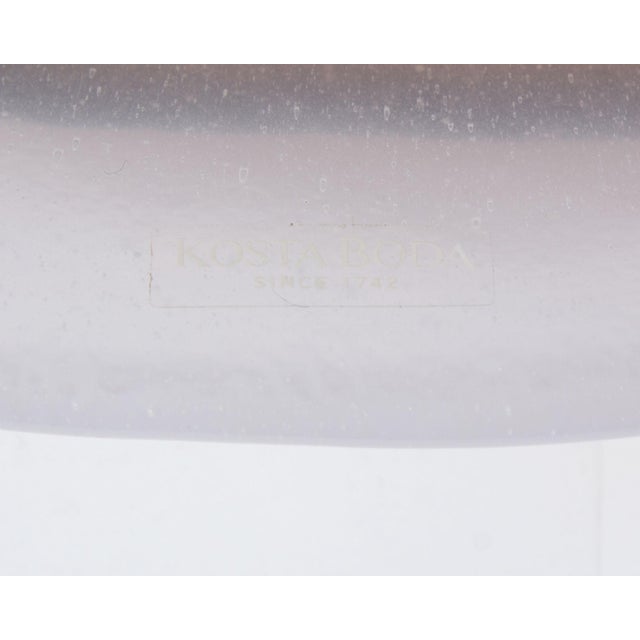 Kosta Boda Kosta Boda Glass Snake Plate by Ulrican Hydman Vallien For Sale - Image 4 of 6