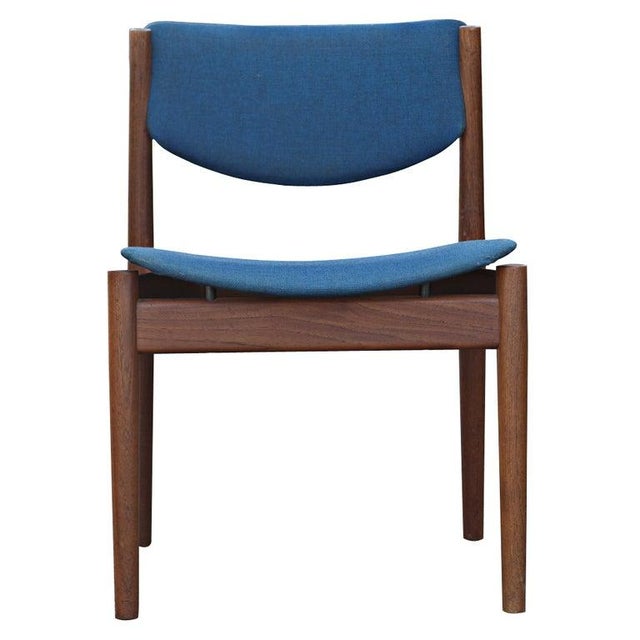 Mid-Century Modern Four Finn Juhl for France & Sons Dining Chairs For Sale - Image 3 of 5