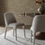 Fully upholstered in an off-white high-performance fabric, this armless dining chair feels simple while sleek. Performance...