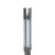 Contemporary Mid-Century Modern Aluminium Small Signal Column Floor Lamp by Serge Mouille For Sale - Image 3 of 9