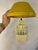 Model 854 Pendant Lamp in Yellow Plastic from Lyskær Belysning For Sale - Image 5 of 11