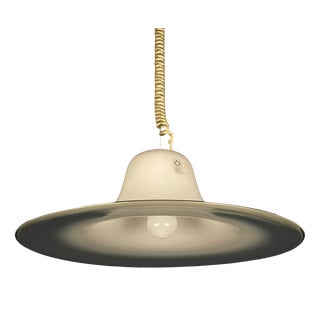 Cinea Murano Pendant Lamp by Giusto Toso for Leucos, Italy, 1970s For Sale