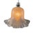 White Murano Italian Swirl Hankerchief Shaped Lamp in Glass For Sale - Image 8 of 8