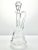 Contemporary 1970s Vintage Set of 4 Wine Spirits Liquor Crystal Decanter Set For Sale - Image 3 of 14