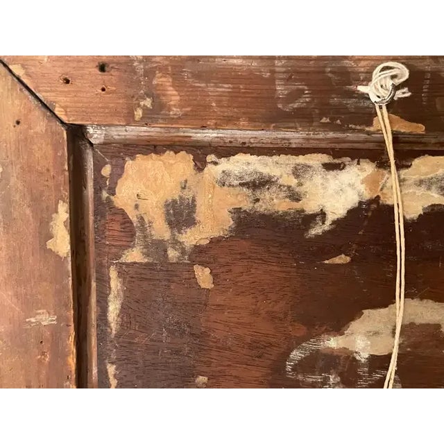 Late 19th Century 19th Century French Painting 'Backyard Fight', Unsigned For Sale - Image 5 of 11