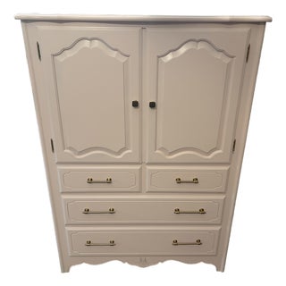 Gorgeous Light Pink Solid Wood Dresser For Sale