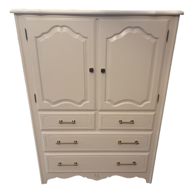 Gorgeous Light Pink Solid Wood Dresser For Sale