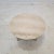 Beige Italian Round Coffee or Side Table in Travertine, 1980s For Sale - Image 8 of 11
