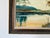 Wood 1980’s Vintage Rockwell Kent Tropical Lake Landscape Oil on Board Painting, Framed For Sale - Image 7 of 12