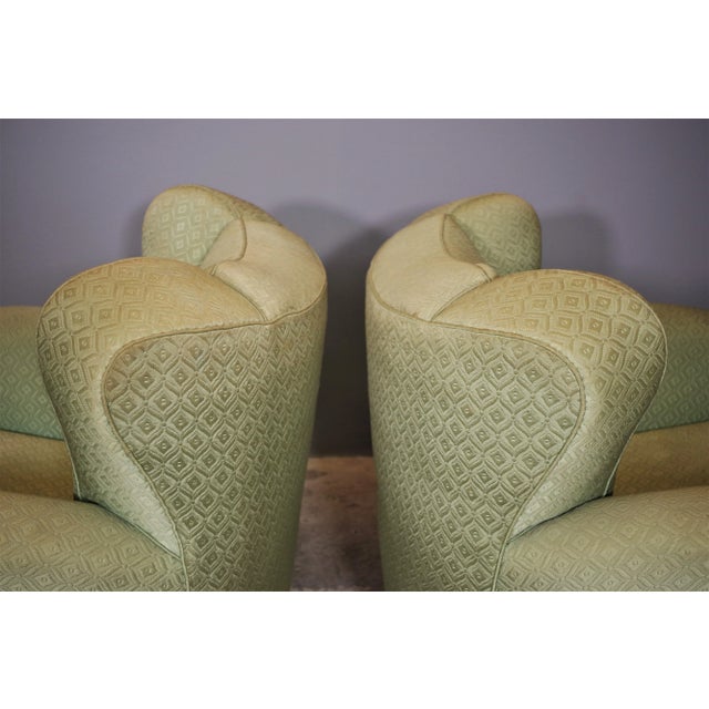 Set of Fan Armchairs in the style of Polo Buffa, 1950s For Sale - Image 13 of 18