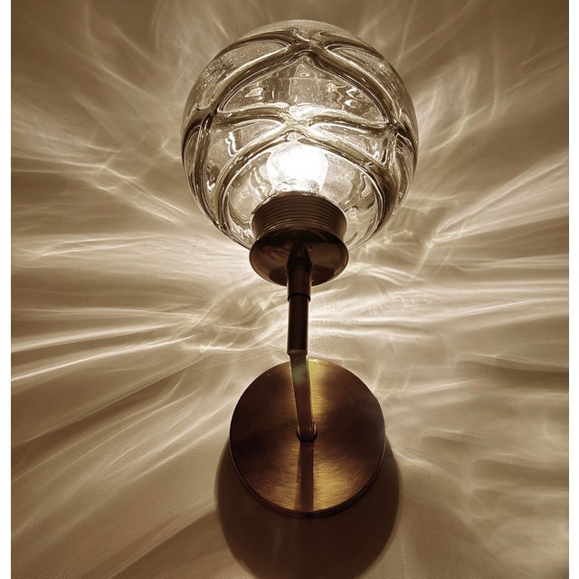 1970s Mid-Century Modern Murano Glass Sconces from Doria Leuchten, 1970s, Set of 2 For Sale - Image 5 of 18