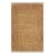 Shabby Chic Ziegler Tan Brown Hand-Knotted Wool Rug - 4'2'' X 5'10'' For Sale