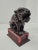 Bulldog shaped money-box made of painted cast iron. Dated to the 1980s. Probably English made. This type was first...