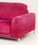 Early 21st Century Modern Magenta Pink Chenille Upholstered Sofa For Sale - Image 5 of 7