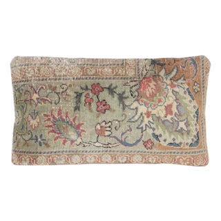 13"x24" Rustic Wool Cushion Cover. Handmade Toss Pillow. Vintage Accent Pillow For Sale