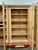 Antique European Art Deco Blonde Wood Wardrobe Armoire Cabinet 1940s, Sold as-Is For Sale - Image 13 of 18