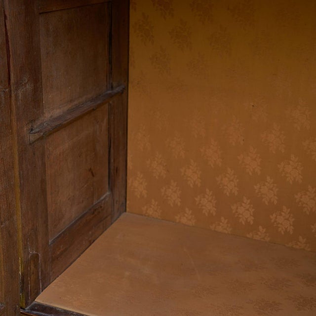 Antique Walnut Pantry Cupboard For Sale - Image 11 of 18