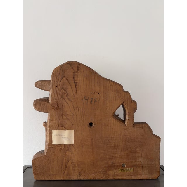 Flavio Pancheri, Italian Nativity Relief, 1970s, Chestnut For Sale - Image 4 of 18