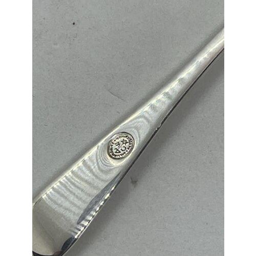 Metal Late 20th Century Stieff Colonial Williamsburg Queen Anne Sterling Silver Teaspoon For Sale - Image 7 of 7