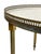 French Marble and Brass Side Table For Sale - Image 4 of 11