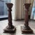 Add timeless charm to your decor with these Vintage Wood Pillar Candle Holders. Handcrafted from solid wood with a...