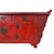 Wood Early 20th Century Chinese Red Lacquered Altar Cabinet, Buffet Table, Sideboard For Sale - Image 7 of 14