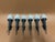 Metal Wall Sconces and Torchères, France, 1950, Set of 6 For Sale - Image 7 of 7