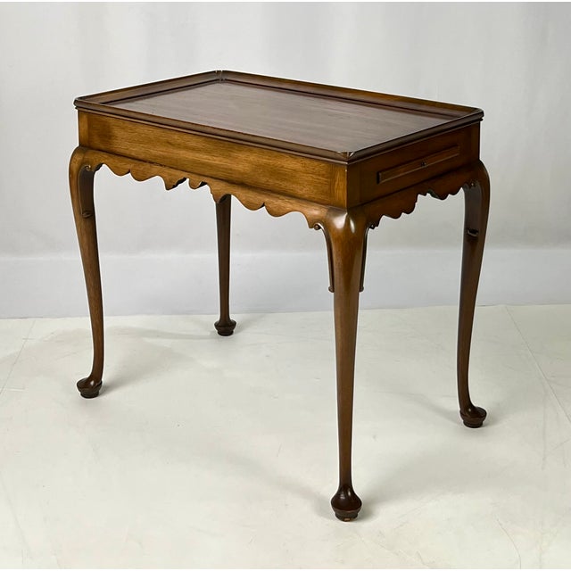 Mid 20th Century Kittinger Tea Table For Sale - Image 6 of 17