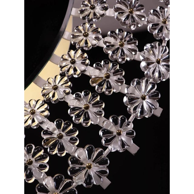 Metal Large Back Lit Mirror in the style of Emil Stejnar for Rupert Nikoll, 1950s For Sale - Image 7 of 11