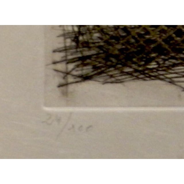 1960s Dali Faust Vignettes Faust Lisant H/ Signed Num Etching Dali Archives Certified For Sale - Image 4 of 4