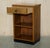 Burr and Quarter Walnut Nightstands, Set of 2 For Sale - Image 15 of 18