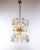 1970s Sputnik Chandelier in Turquoise Glass & Chrome from Fontana Arte, Italy, 1970s For Sale - Image 5 of 12