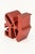 Metal Vintage Robert Indiana Red Love Sculpture Brushed Aluminum Paperweight/ Desk Accessory For Sale - Image 7 of 9