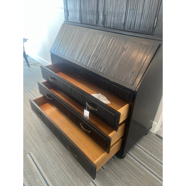 Wood Traditional Style Secretary Desk For Sale - Image 7 of 7