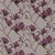 Harlequin Lotus Fabric in Bronze/Magenta For Sale