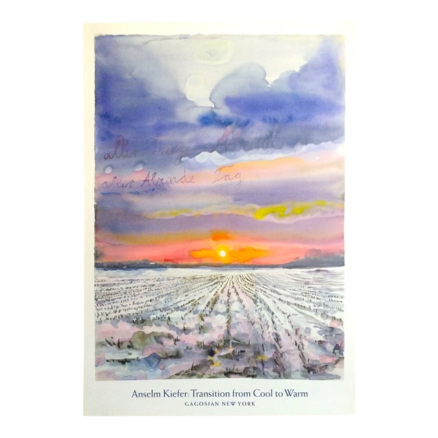 Anselm Kiefer " Transition From Cool to Warm " Lmtd Edtn