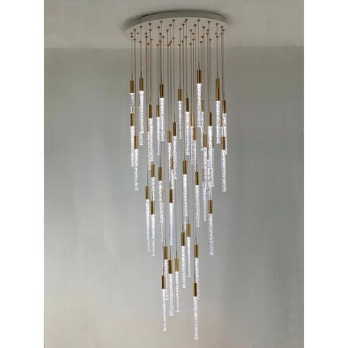 Contemporary Collection Air Pendant Light in Metal by Jago For Sale - Image 3 of 9