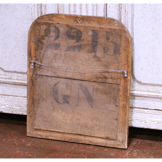 19th Century French Louis Philippe Carved Giltwood Wall Mirror For Sale In Dallas - Image 6 of 6