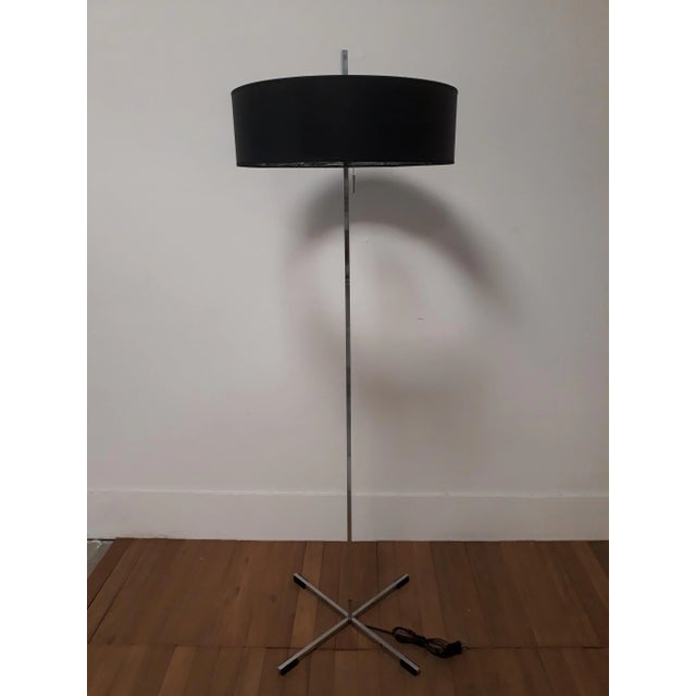 Vintage Chrome Floor Lamp For Sale - Image 12 of 12