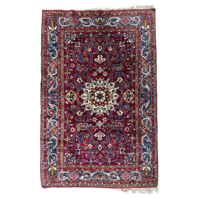 Vintage Fine Azerbaijan Rug, 2000s For Sale