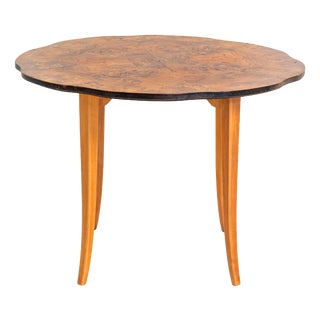 Elm Burl Coffee Table, Sweden, 1940s For Sale