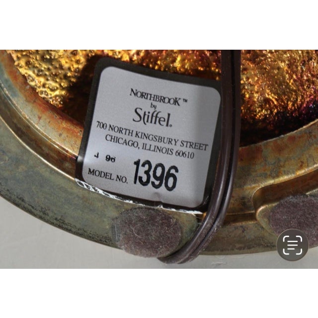 1970s Stiffel Northbrook Barley-Twist Swing-Arm Brass Lamps - a Pair For Sale - Image 11 of 11