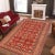 Tribal Rustic Super Kazak Red/Gold Wool Rug - 9'9'' X 13'3'' For Sale - Image 3 of 8