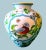 Vintage Pair of Chinoiserie Song Bird Vases, Andrea by Sadek For Sale - Image 4 of 7