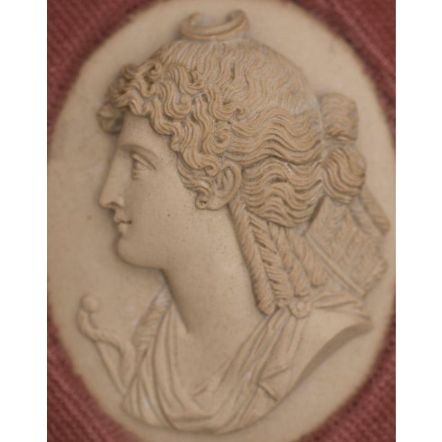 Antique Neoclassicist Italian Cammeo Relief For Sale - Image 3 of 5