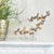 Metal Brilliant Gold Butterflies on Acrylic Tabletop Accessory Acrylic For Sale - Image 7 of 11