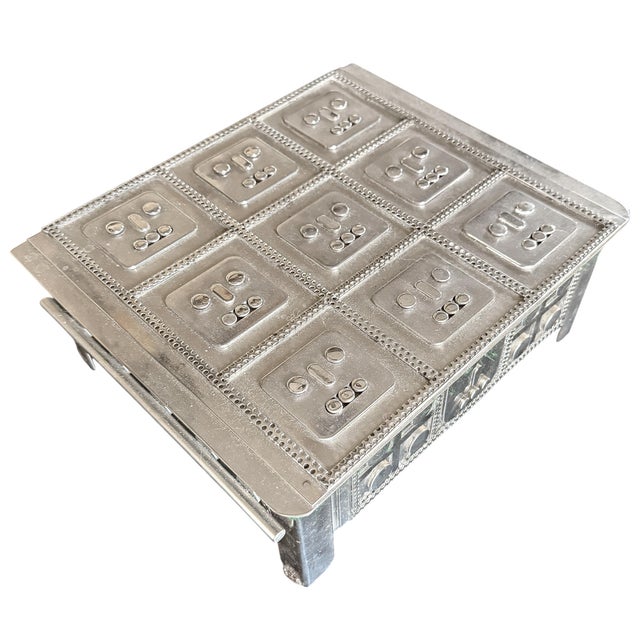 Vintage Stainless Steel Box by Stanley Szwarc For Sale In Chicago - Image 6 of 16