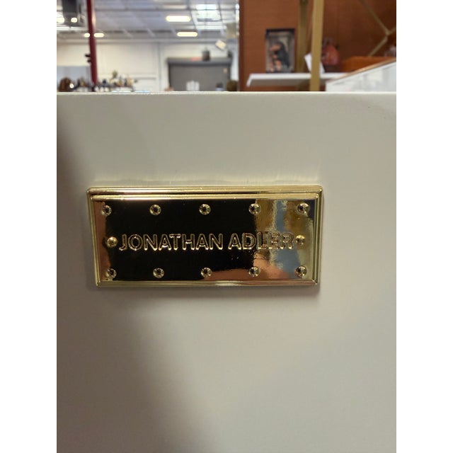 Wood Credanza by Jonathon Adler For Sale - Image 7 of 7