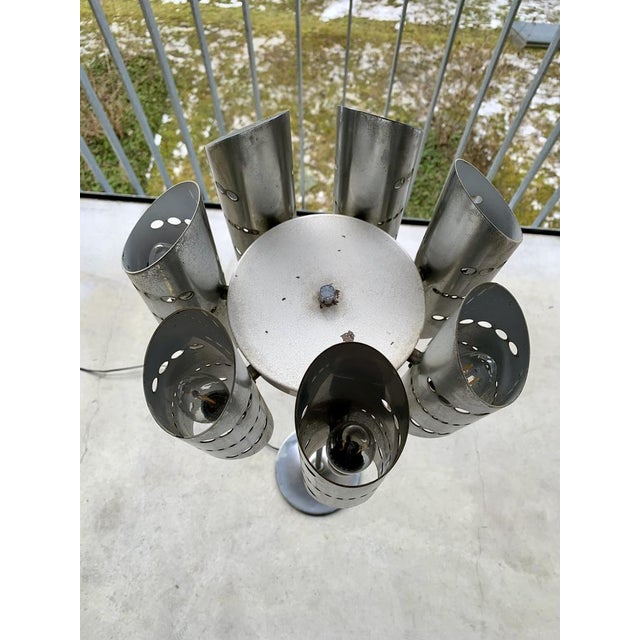 Space Age Floor Lamp in the style of Sciolari, 1960s For Sale - Image 3 of 18